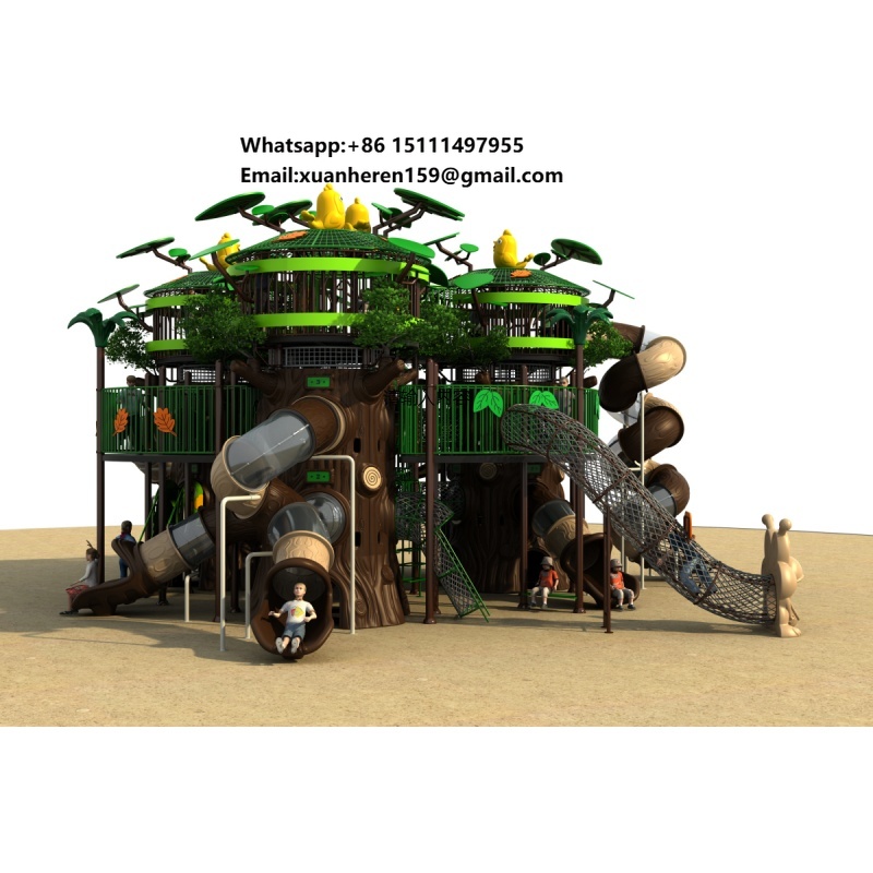 Kids Outdoor Adventure Park - Kindergarten Kids Adventure Outdoor Playground Items
