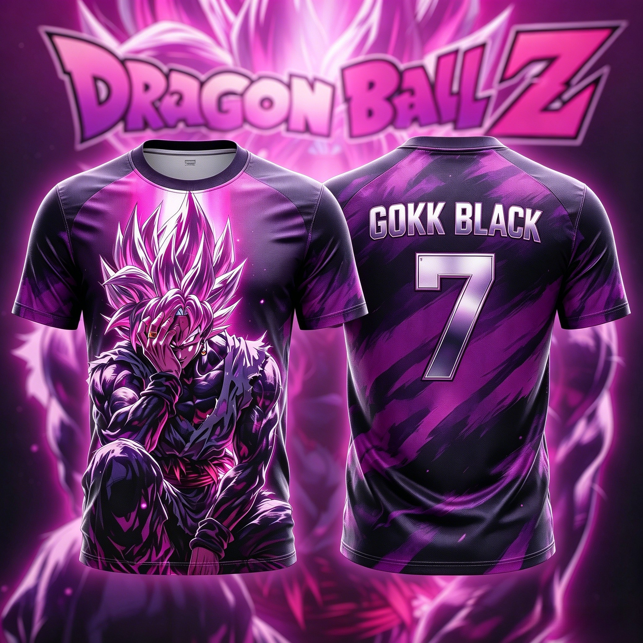 Tee Ball Set - 2026 New Adult Men's Dragon Ball