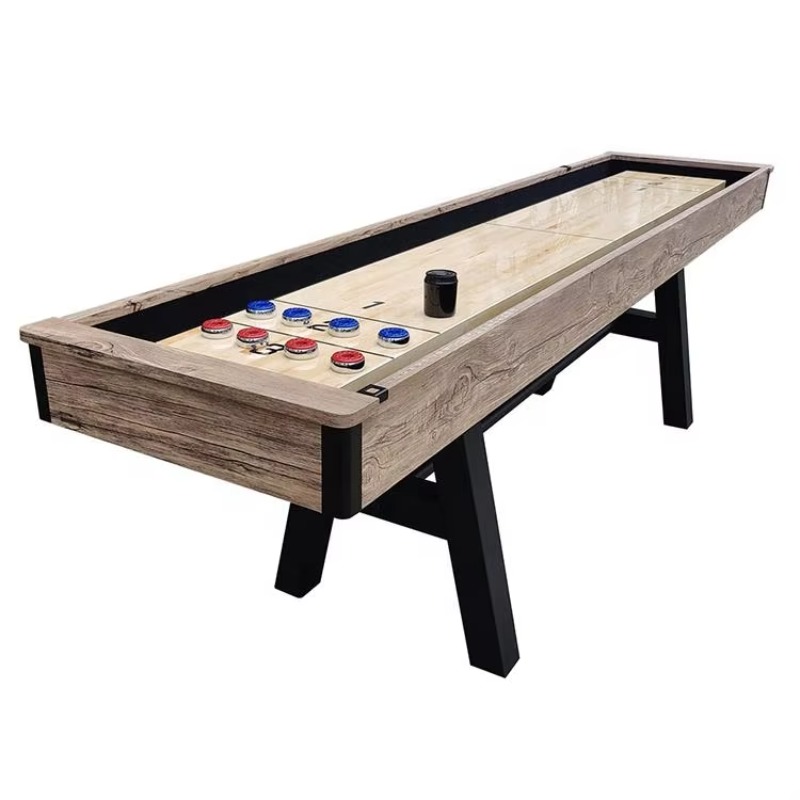 Outdoor Games For Kids - 9-Foot Portable Arcade Shuffleboard Game Table
