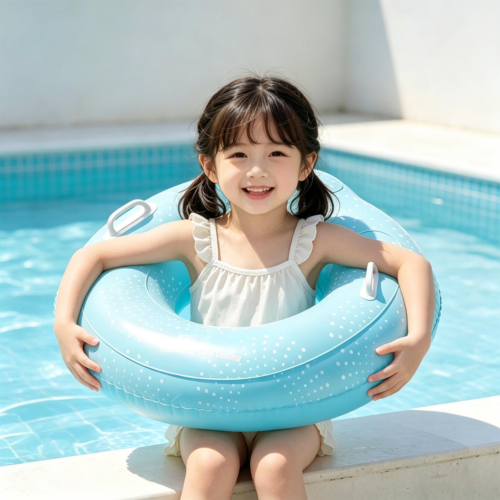 Kids Outdoor Loungers - Pool Rings For Kids Press Inflatable