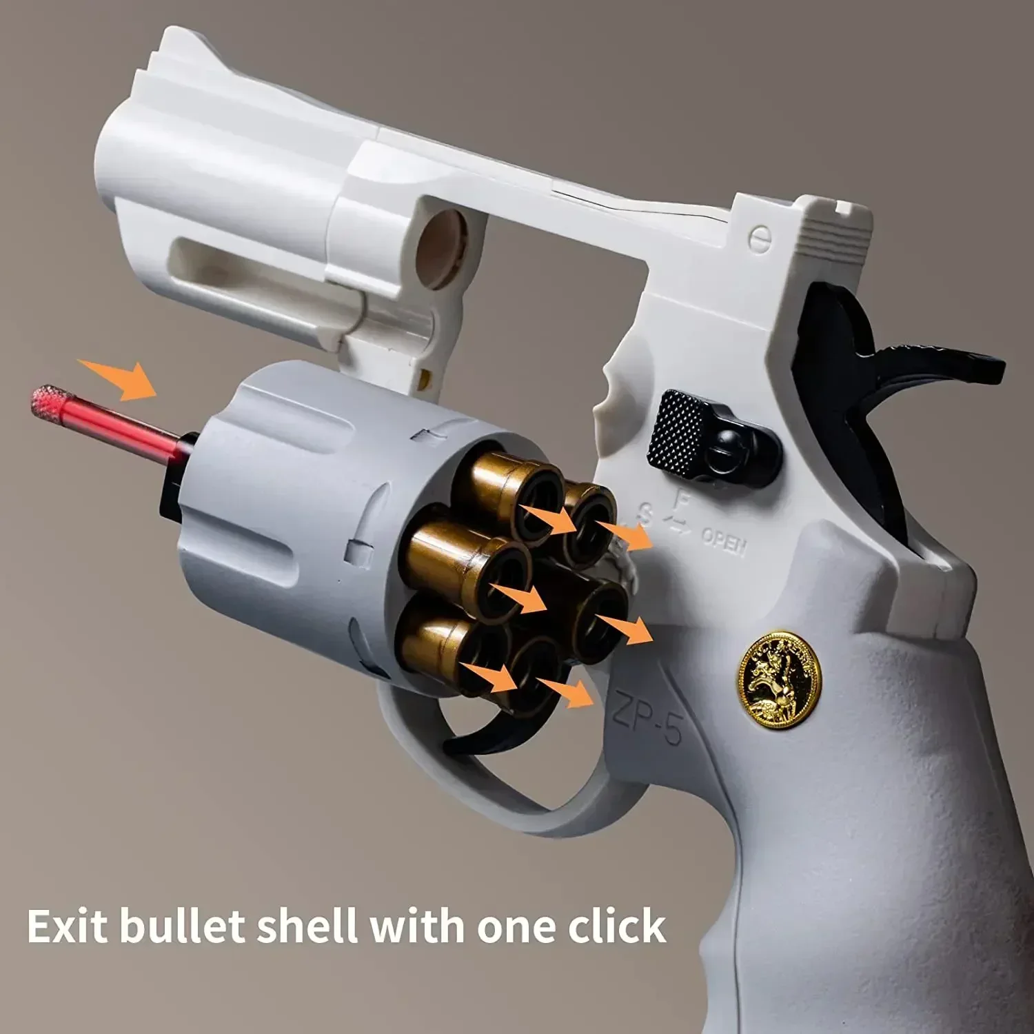 Kids Outdoor Easter Toys - ZP5 357 Continuous Firing Soft Dart