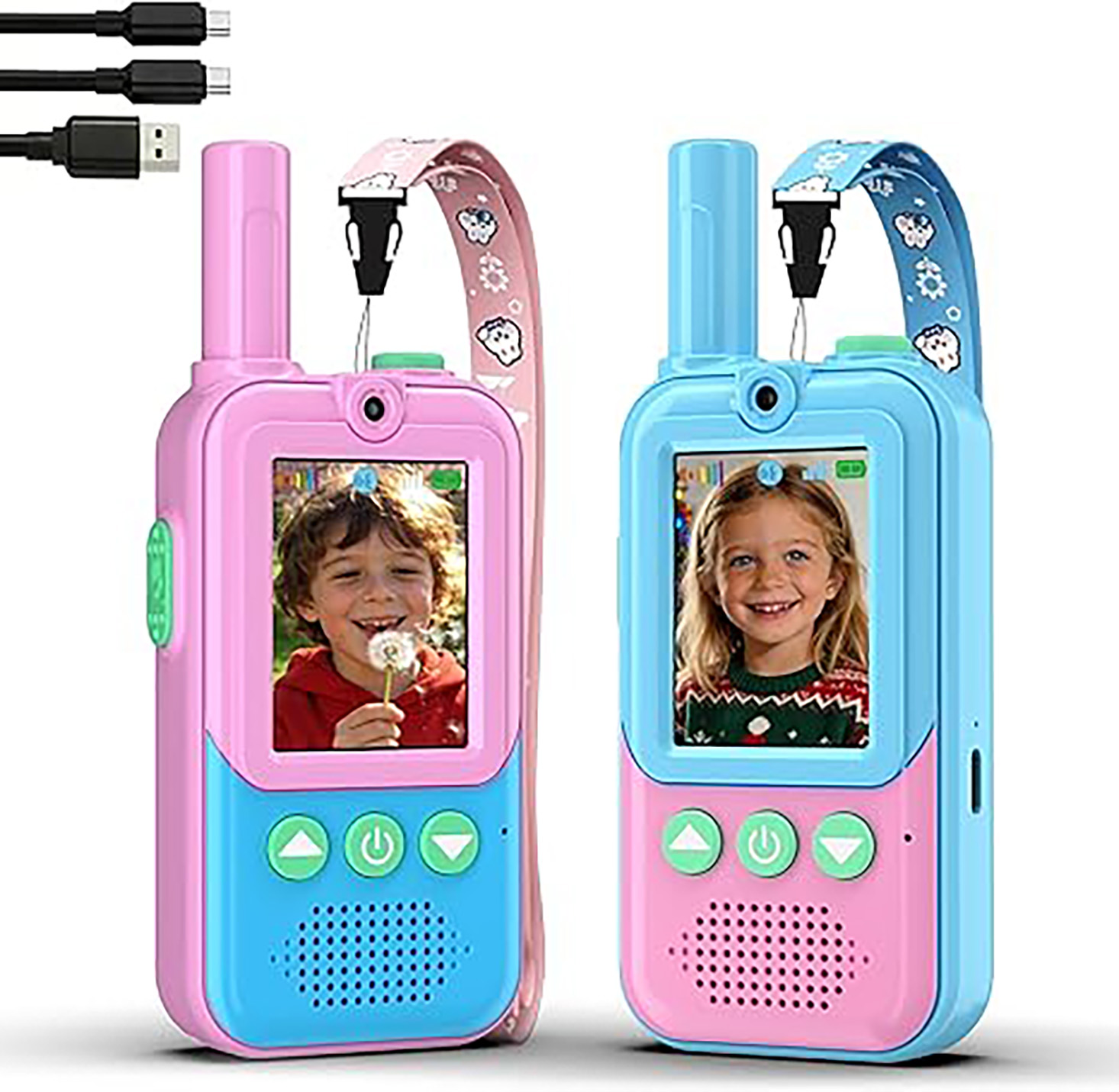 Kids Outdoor Voices - Rechargeable Kids Video Walkie Talkies 2