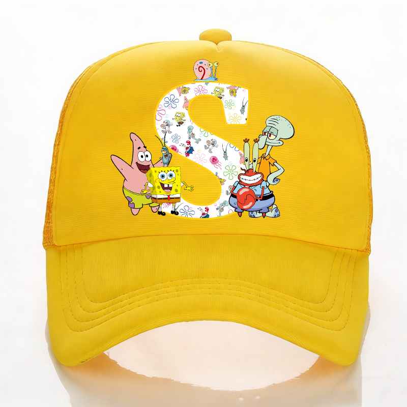 Kids Outdoor Net - SpongeBobs Baseball Cap Kids Adult Summer