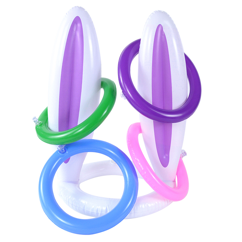 Kids Outdoor Easter Toys - Easter Party Game Inflatable Rabbit Ear