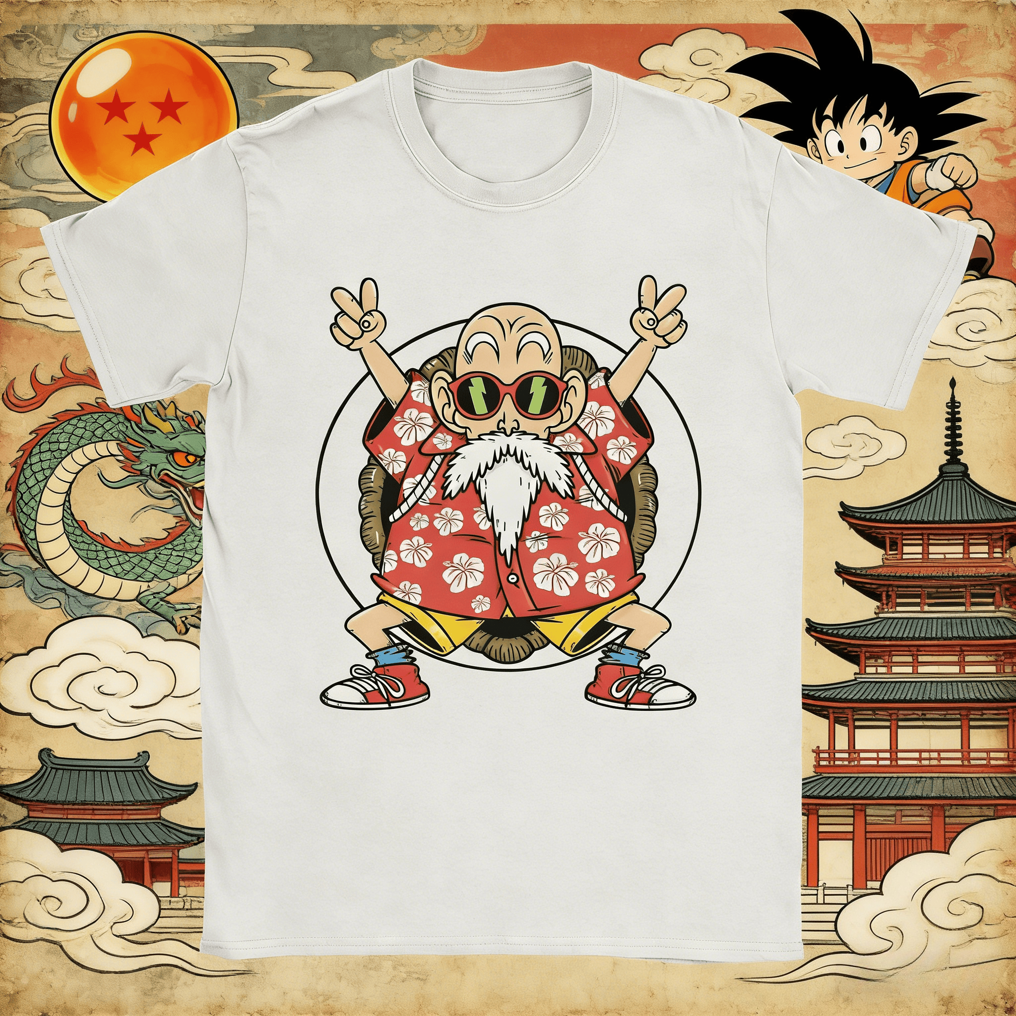 Tee Ball Set - 2026 Summer Dragon Ball T-Shirt 100%