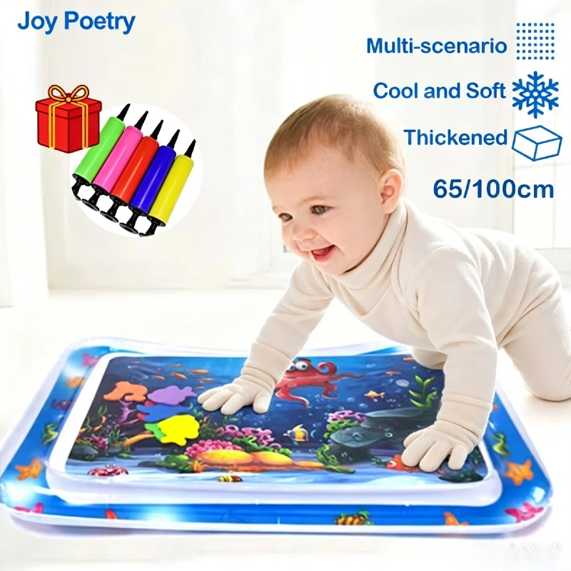 Kids Outdoor Water Play Table - Square Circle Inflatable Baby Water Play