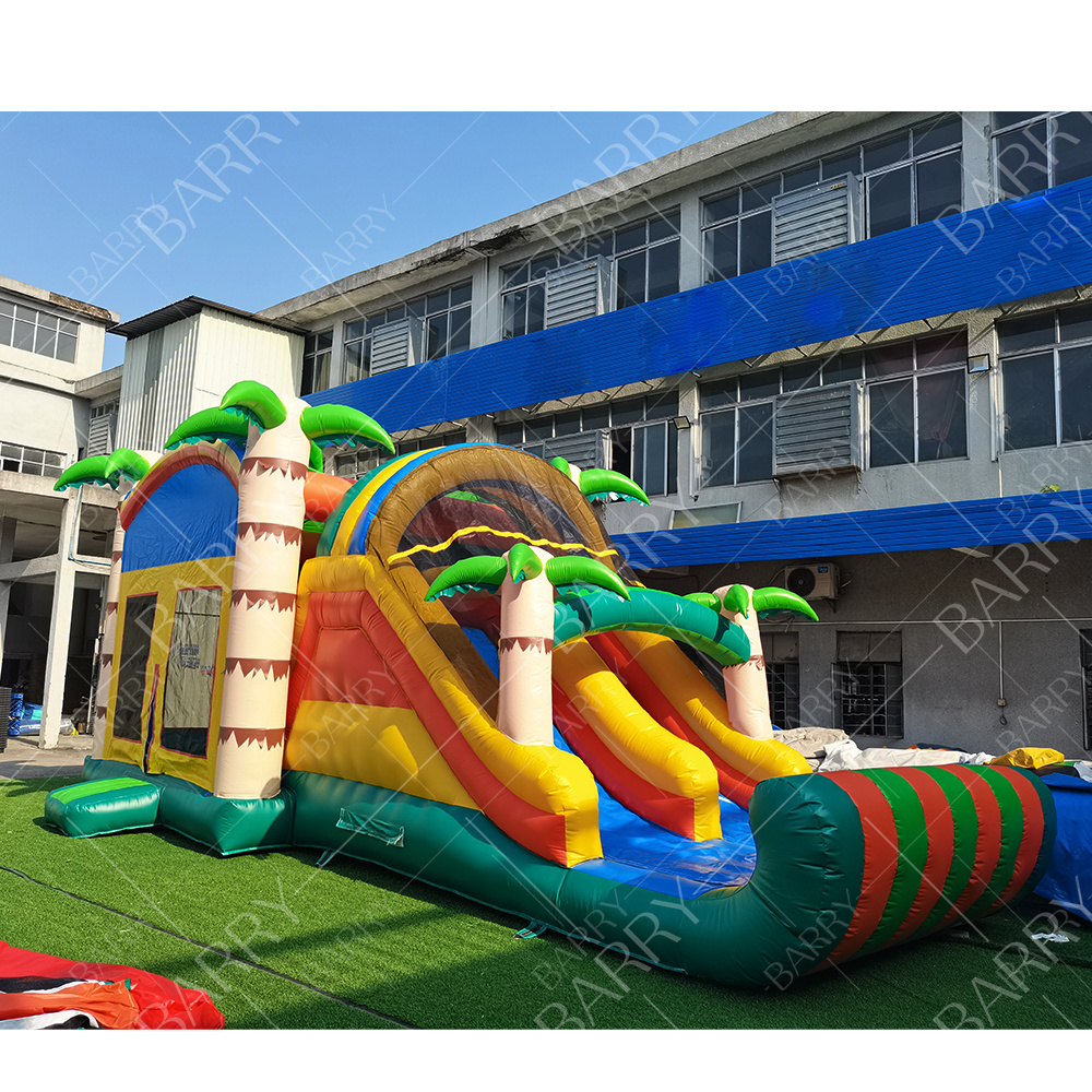 Kids Outdoor Treehouse - Hot Sale Small Jungle Inflatable Bouncer