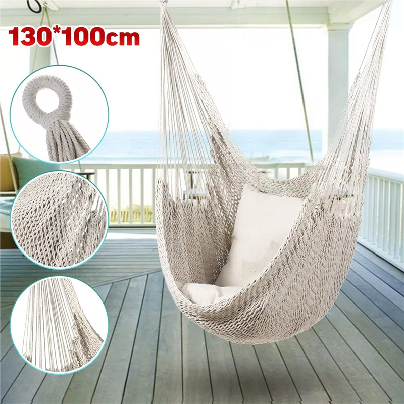 Kids Outdoor Swing Set - Phong Cách Bắc Âu Trắng Võng