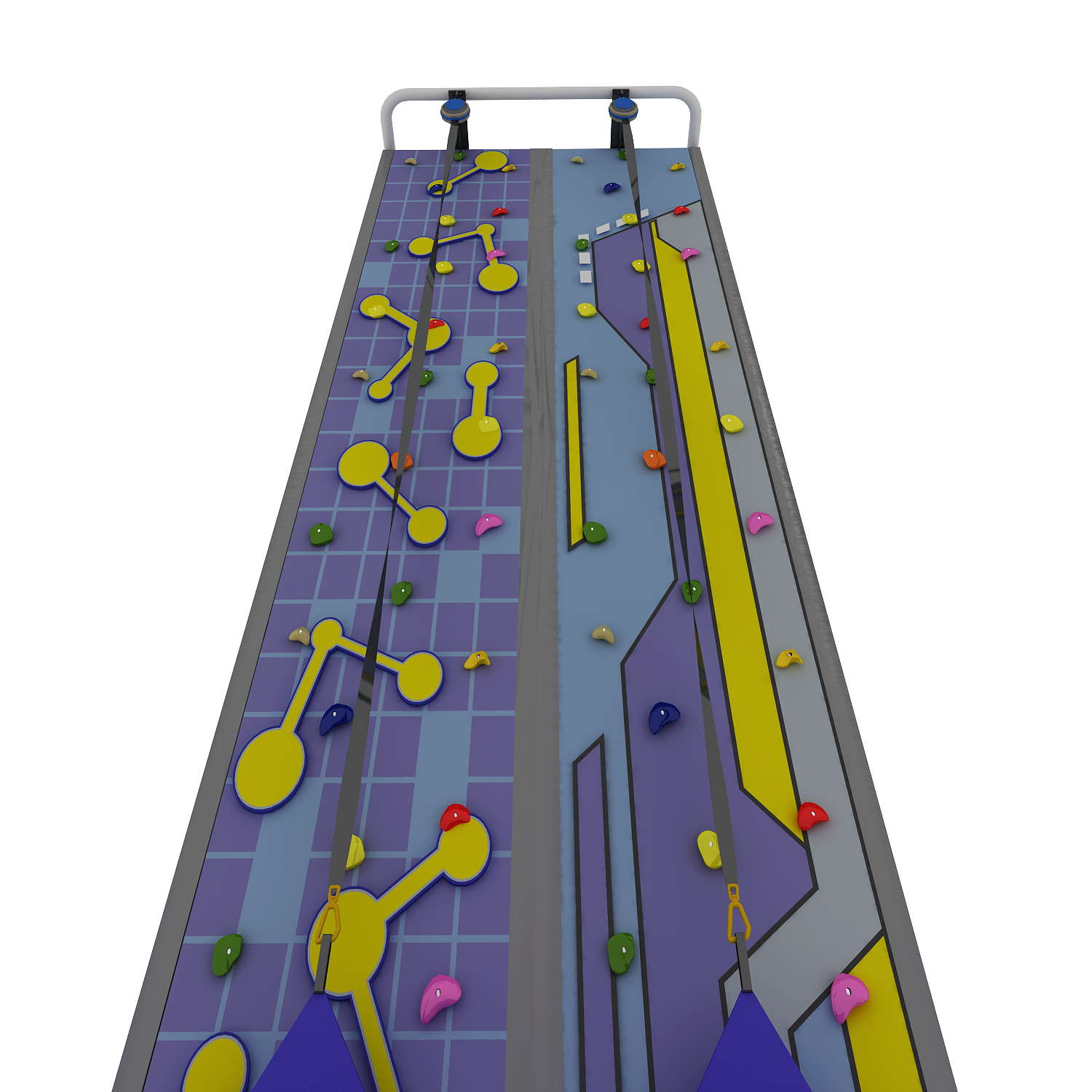 Kids Outdoor Adventure Park - Hot Selling Outdoor Rock Climbing Wall