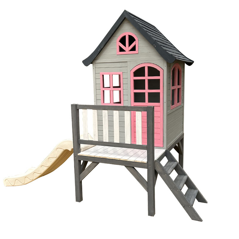 Kids Outdoor Treehouse - Kids log house, tree , outdoor