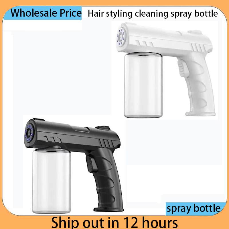 Kids Outdoor Water Sprinkler - 280ml Barber Sprayer Bottle USB Nano