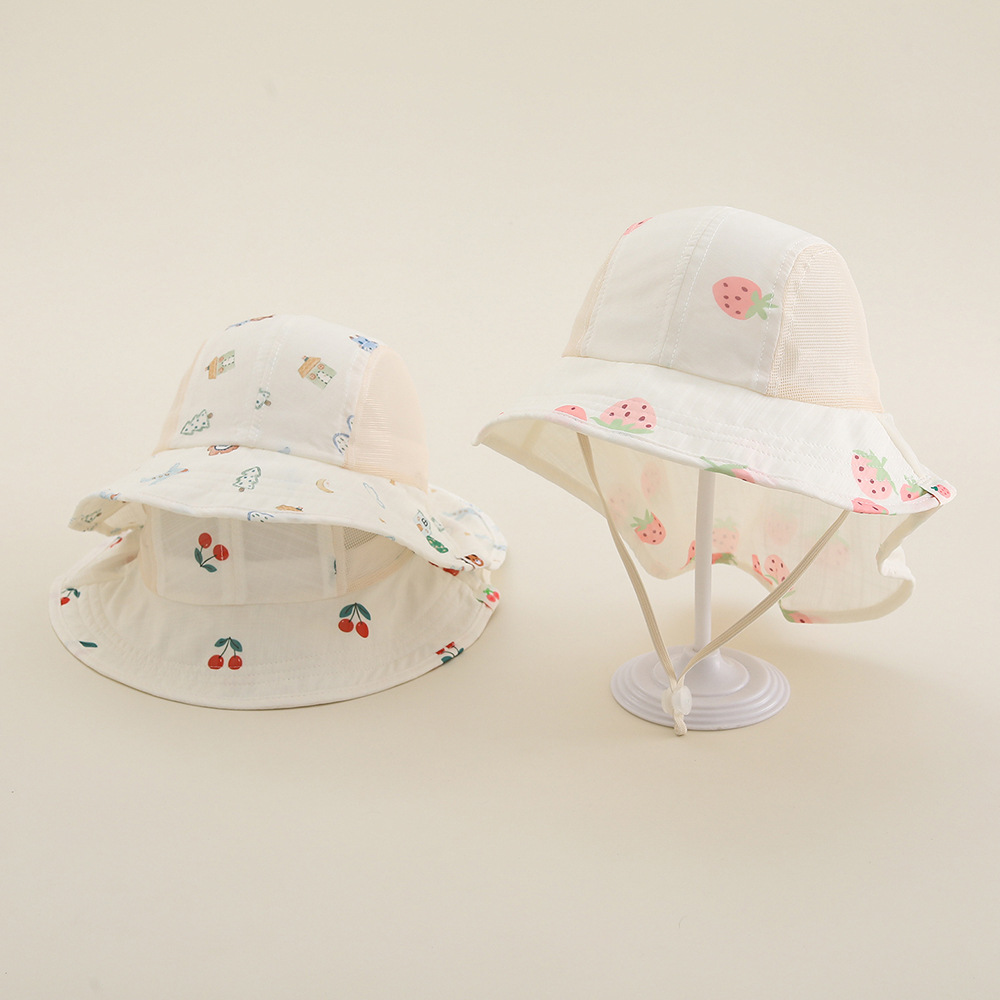Kids Outdoor Net - Summer Baby Beach Hat Outdoor Breathable