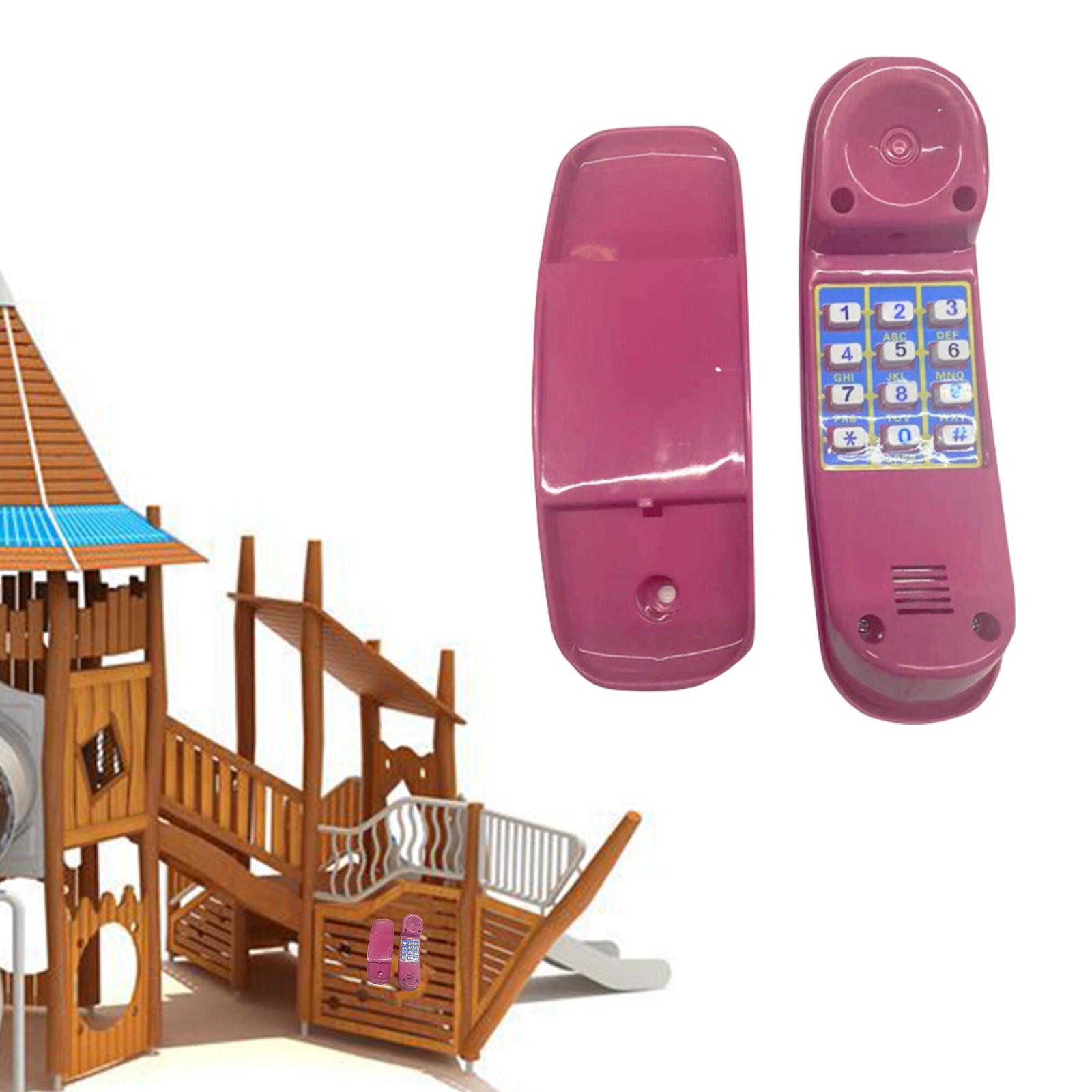 Kids Outdoor Swing Set - Kids Swing Set Phone Toy Interactive