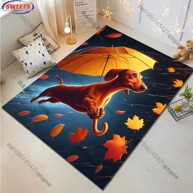 Kids Outdoor Umbrella - Cute Christmas Gift Funny Dog Umbrella