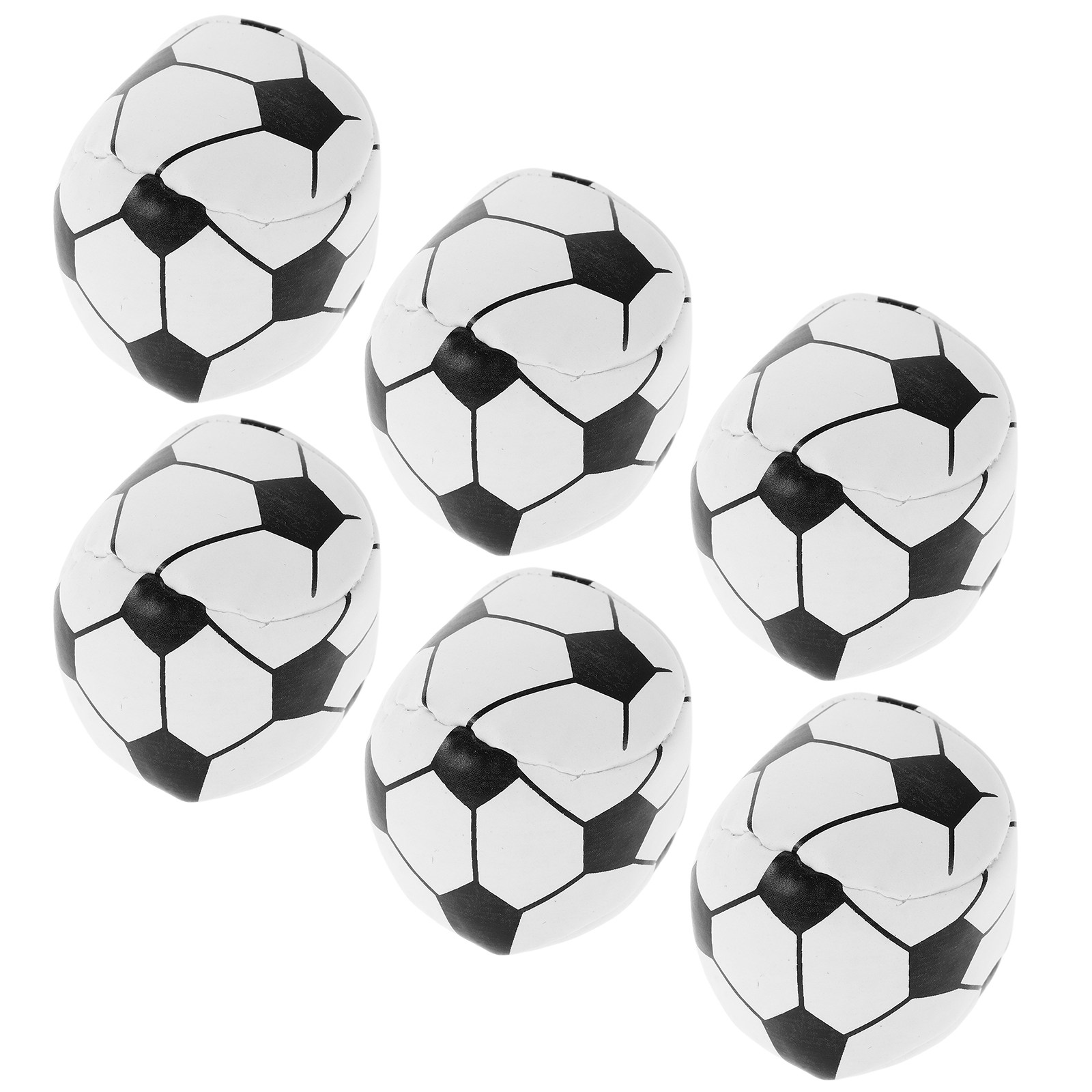 Outdoor Games For Kids - 6Pcs Soccer Bean Bags Handmade for