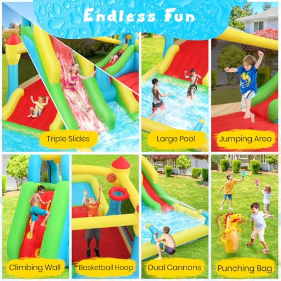 Outdoor/Indoor inflatable wate - đánh giá và giá Kids Outdoor House