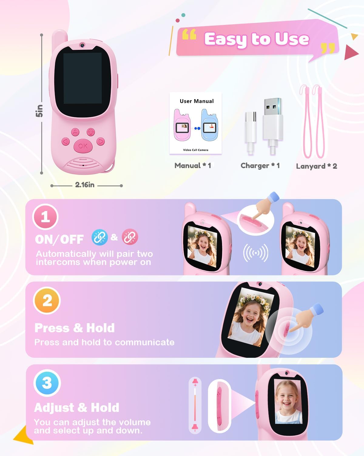 Walkie-Talkie 2-Pack Children' - đánh giá và giá Kids Outdoor Voices