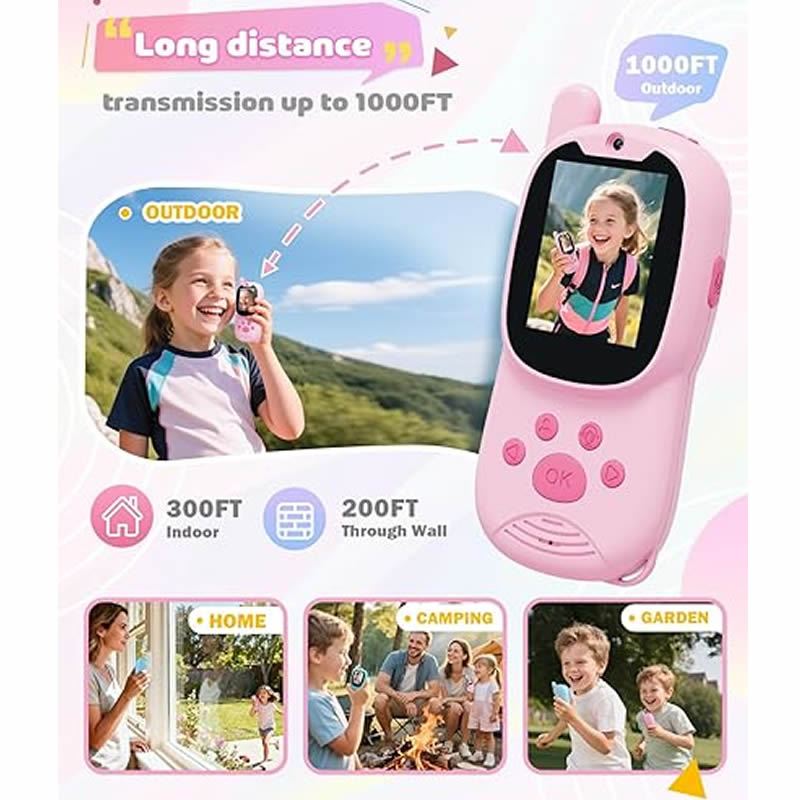 Walkie-Talkie 2-Pack Children' - đánh giá và giá Kids Outdoor Voices