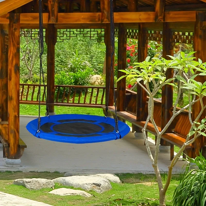 Circular Oxford Net Canvas Kid - đánh giá và giá Kids Outdoor Swing Set
