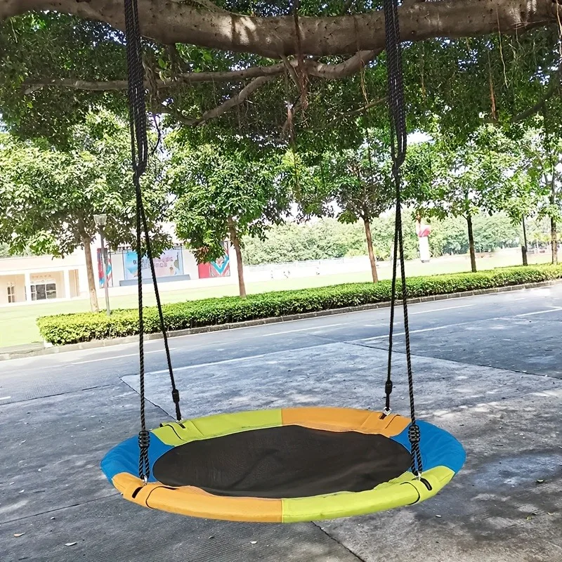 Circular Oxford Net Canvas Kid - đánh giá và giá Kids Outdoor Swing Set