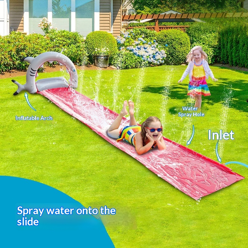 Inflatable Whale Water Slide S - đánh giá và giá Kids Outdoor Water Sprinkler