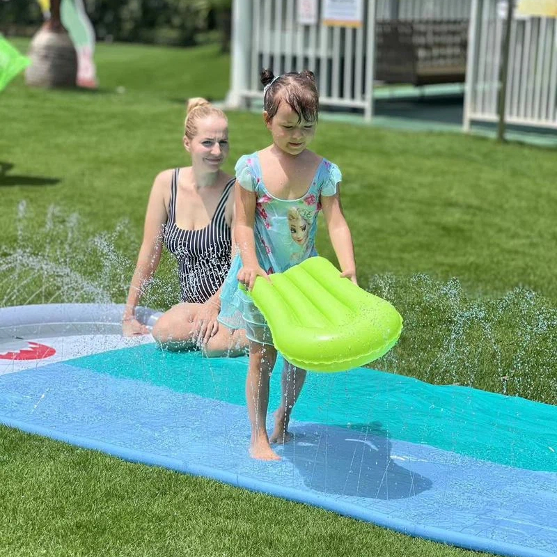 Inflatable Whale Water Slide S - đánh giá và giá Kids Outdoor Water Sprinkler