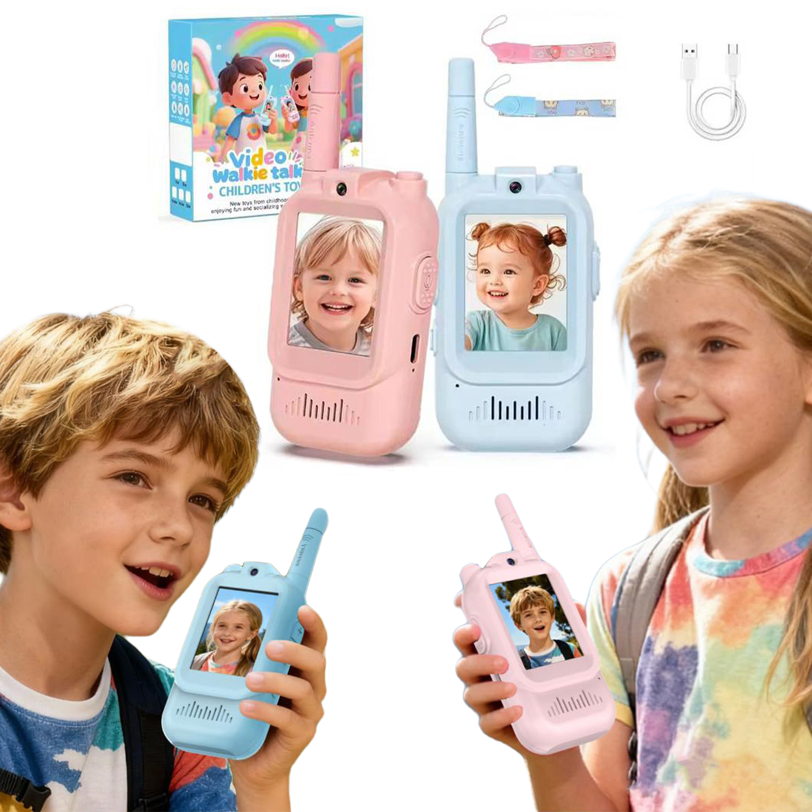 2 Pack Video Walkie Talkies To - đánh giá và giá Kids Outdoor Voices