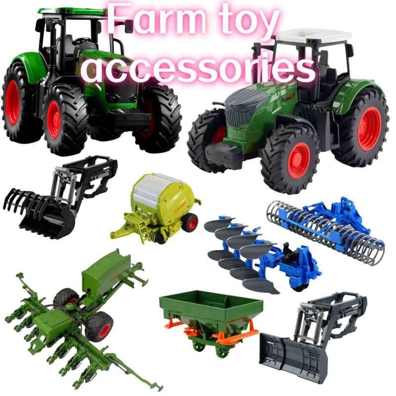 1:24 Inertial Farm Tractor wit - đánh giá và giá Kids Outdoor Gifts
