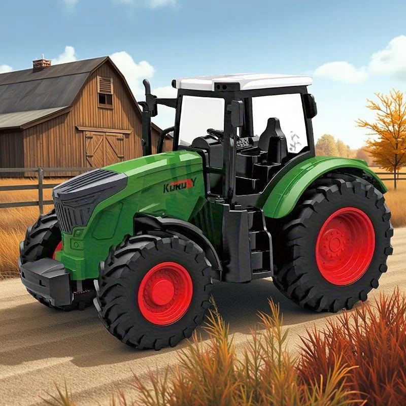 1:24 Inertial Farm Tractor wit - đánh giá và giá Kids Outdoor Gifts