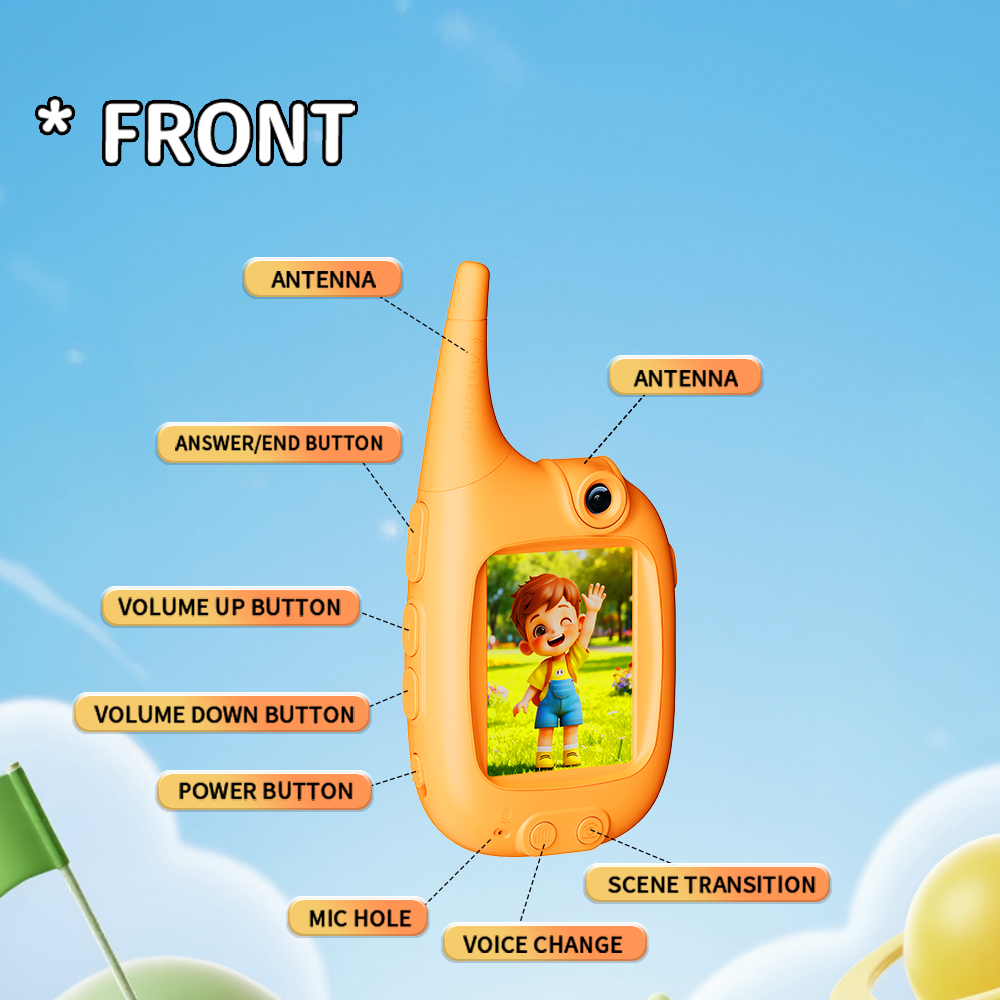 Video Walkie Talkies for Kids  - đánh giá và giá Kids Outdoor Voices