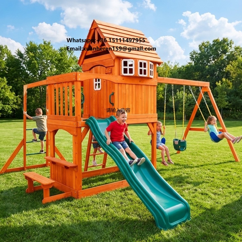 Large Outdoor Amusement Equipm - đánh giá và giá Kids Outdoor Swing Set