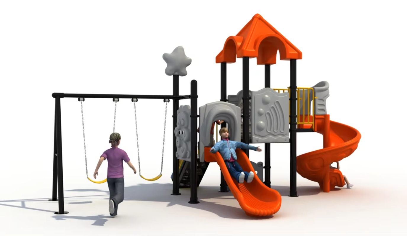 Outdoor Steel Plastic Swing Se - đánh giá và giá Kids Outdoor Swing Set
