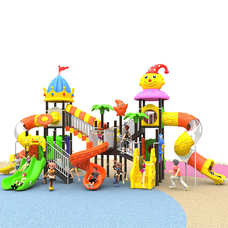 Outdoor Colorful Plastic Slide - đánh giá và giá Kids Outdoor Adventure Park