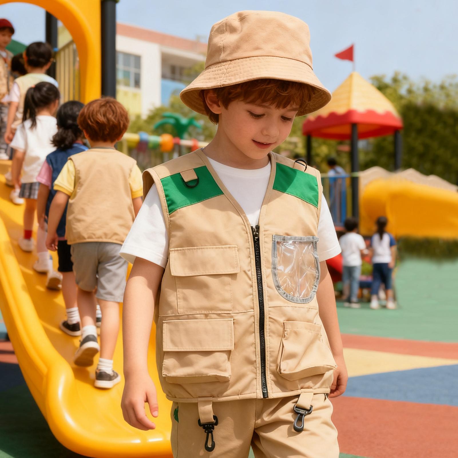 Kids Explorer hat and vest Cos - đánh giá và giá Kids Outdoor Umbrella