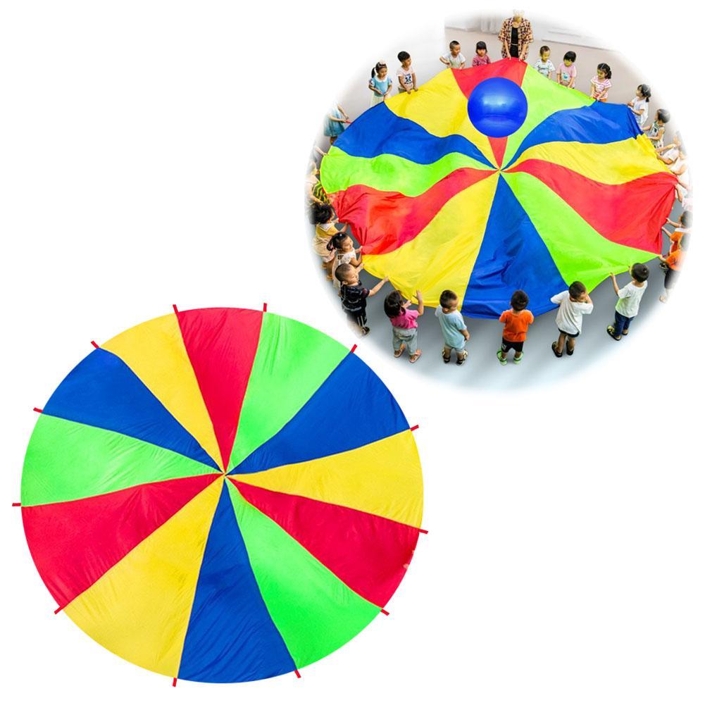 Rainbow Parachute Umbrella 2-6 - đánh giá và giá Kids Outdoor Umbrella