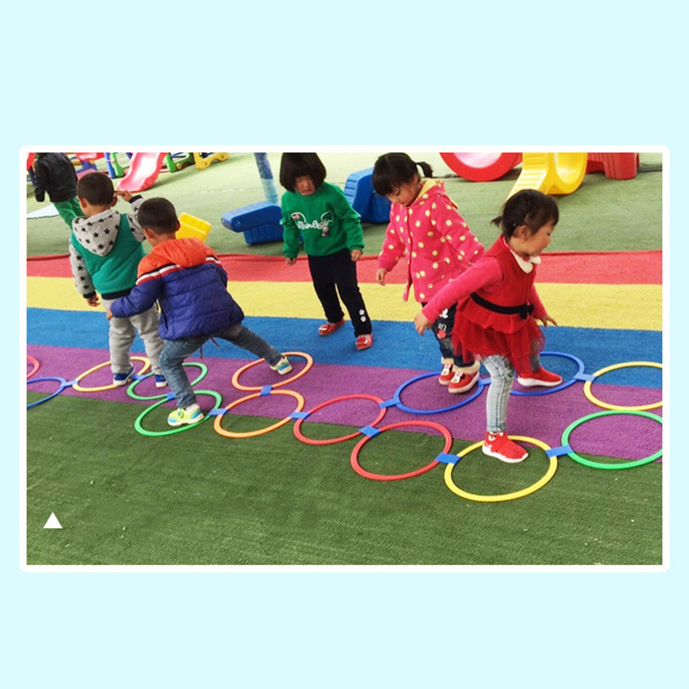 10Pcs Kids Outdoor Plastic Rin - đánh giá và giá Outdoor Games For Kids