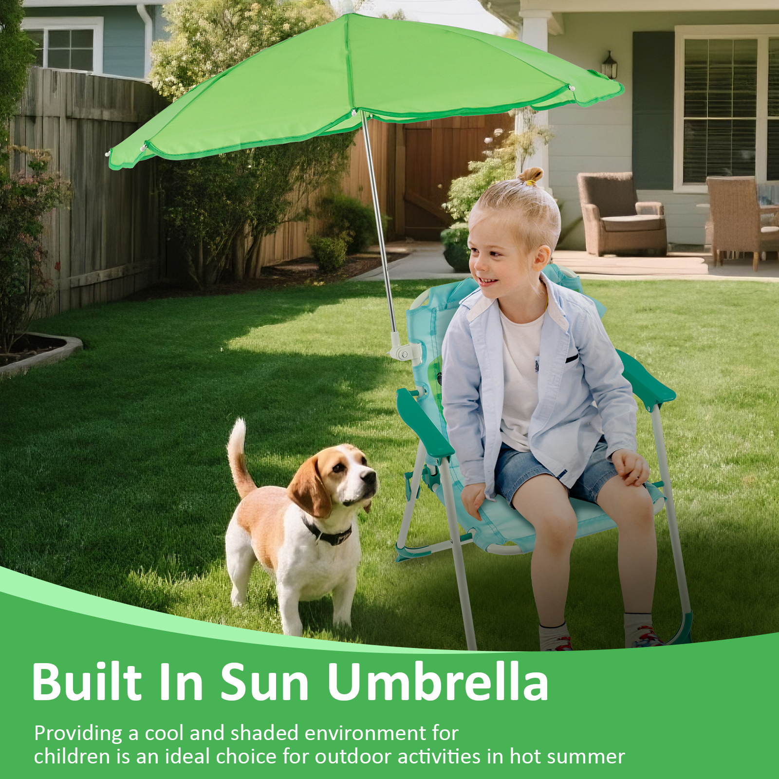 Kids Folding Beach Chair With  - đánh giá và giá Kids Outdoor Loungers