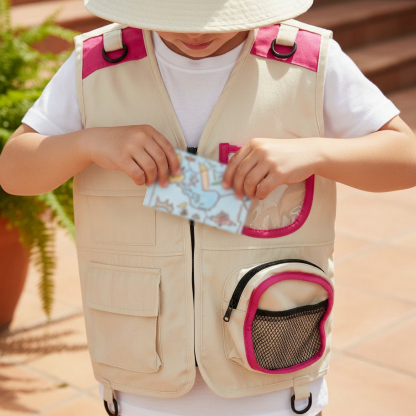 Explorer Hat and Vest Role Pla - đánh giá và giá Kids Outdoor Play