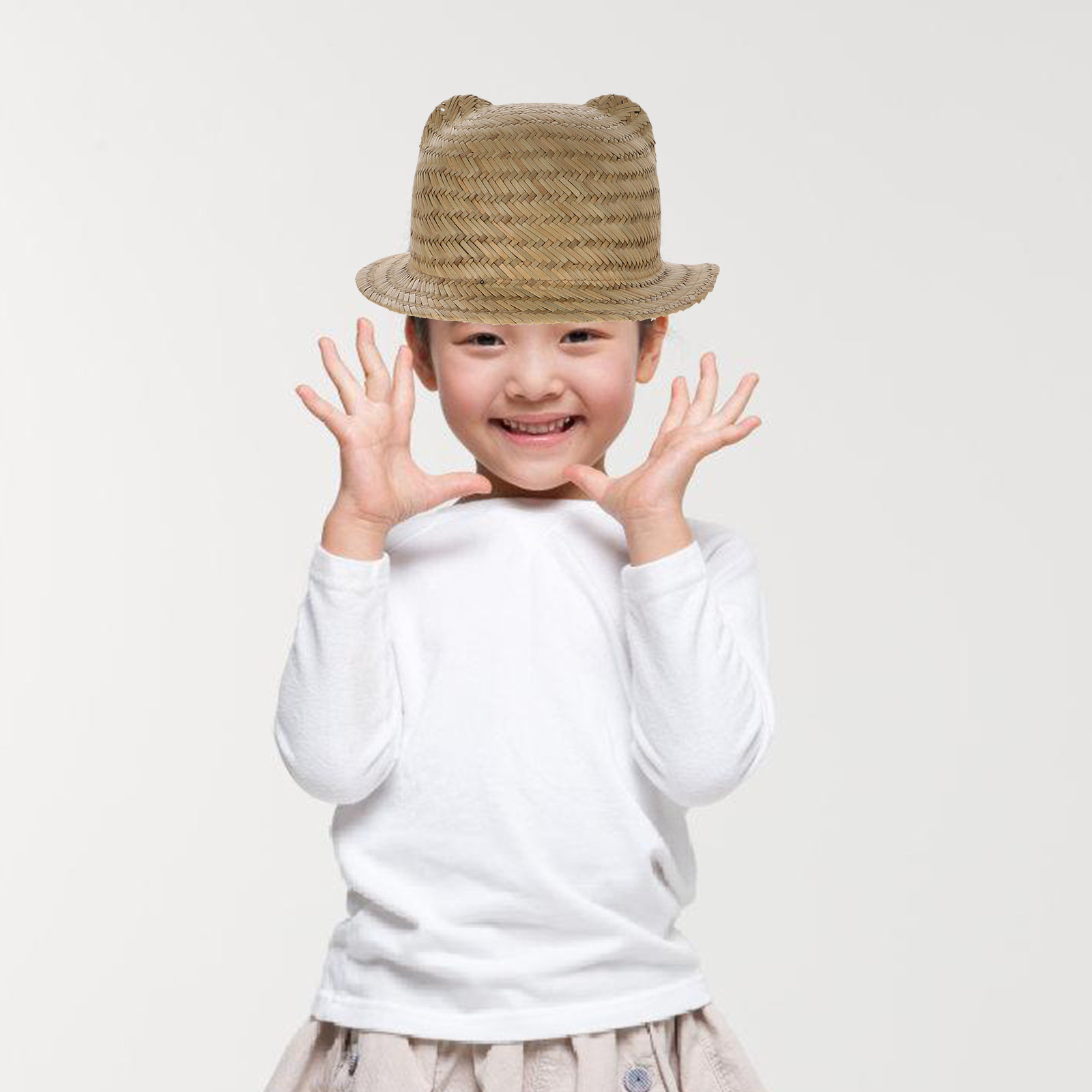 Kids Straw Sun Hat Wide Brim W - đánh giá và giá Kids Outdoor Play