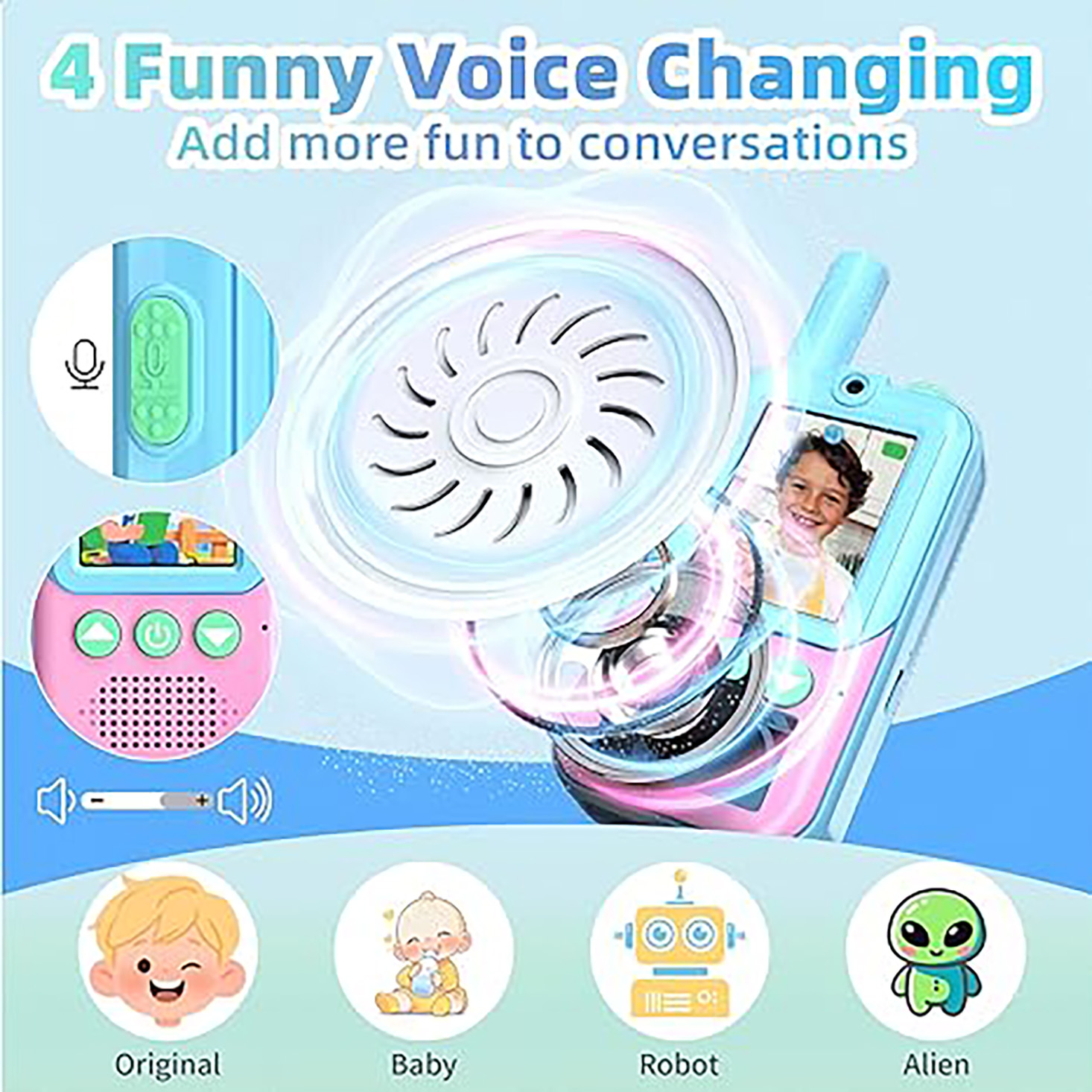 Rechargeable Kids Video Walkie - đánh giá và giá Kids Outdoor Voices