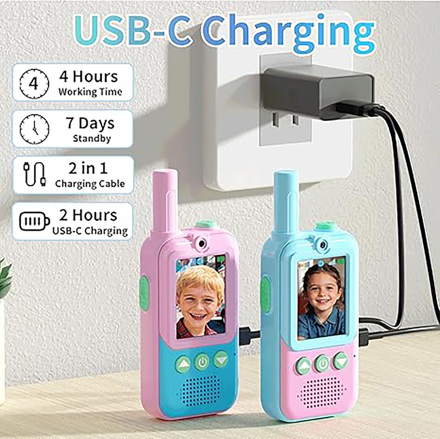 Rechargeable Kids Video Walkie - đánh giá và giá Kids Outdoor Voices