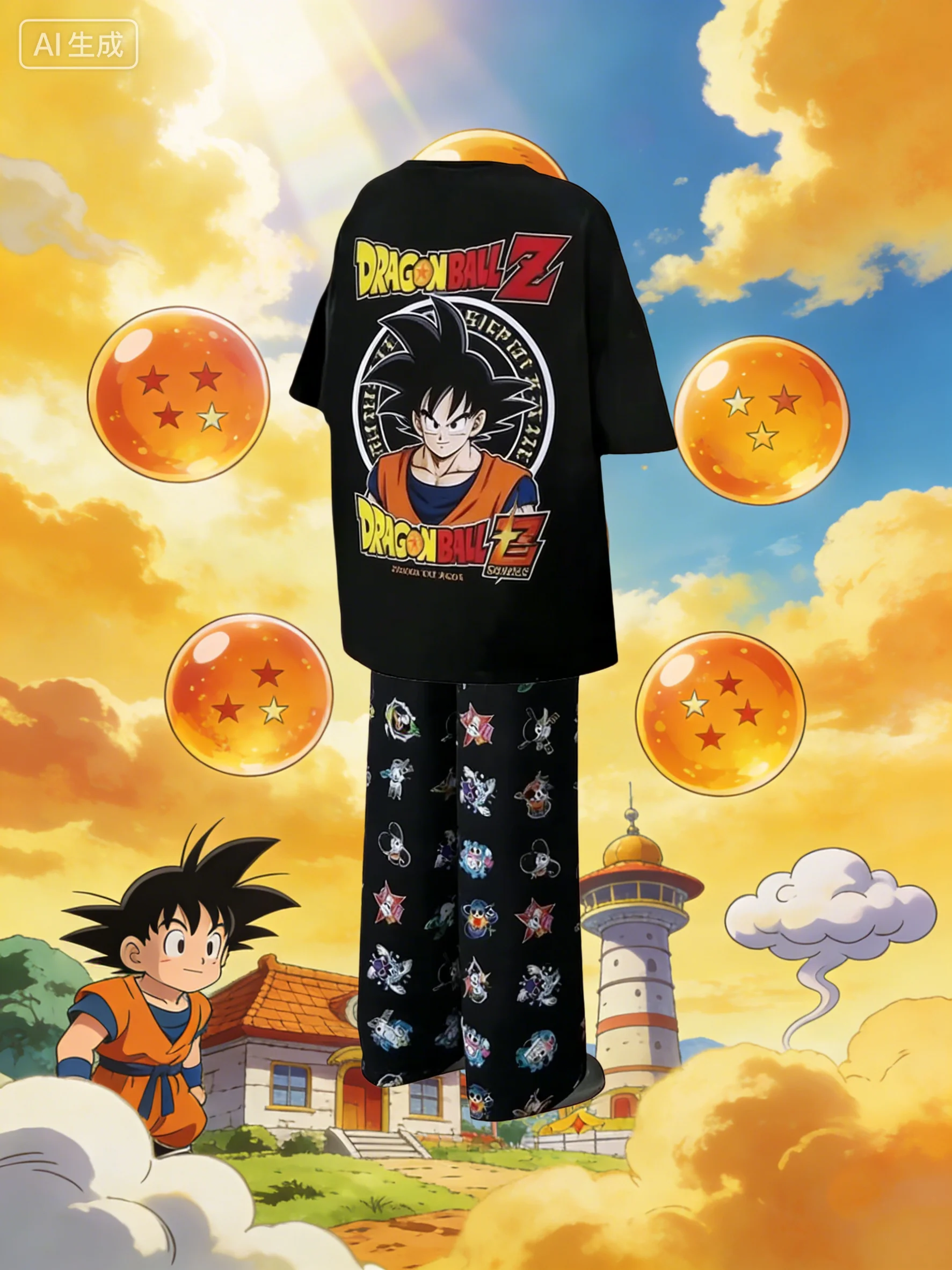 Dragon Ball Z Goku Graphic Paj - đánh giá và giá Tee Ball Set