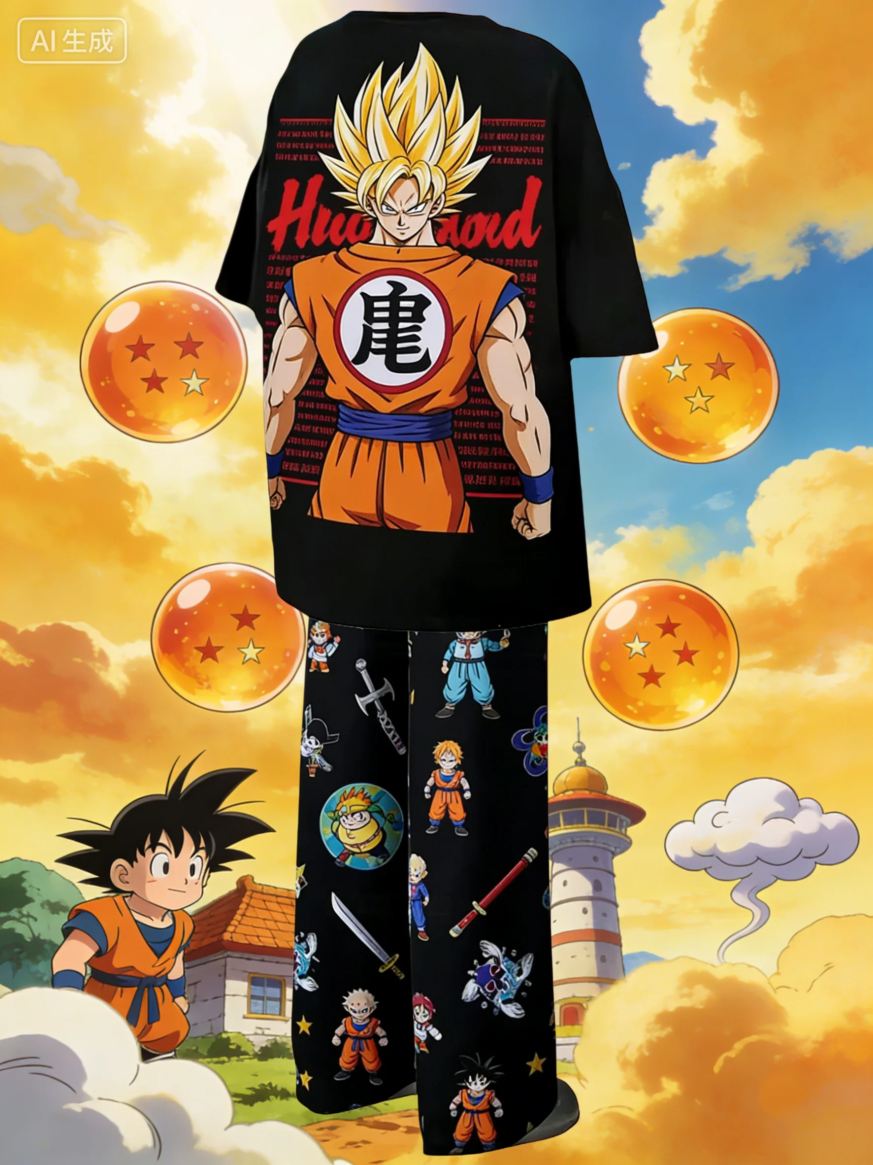 Dragon Ball Z Goku Graphic Paj - đánh giá và giá Tee Ball Set