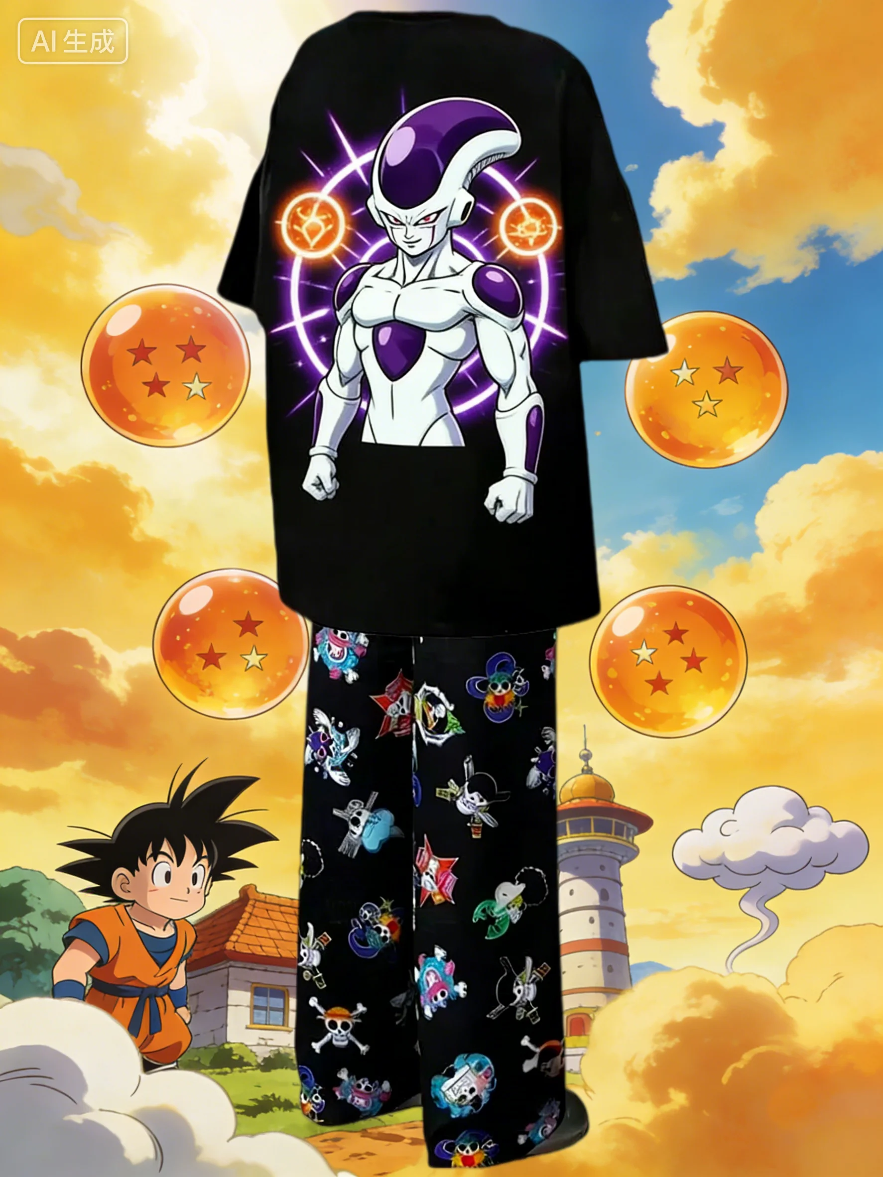 Dragon Ball Z Goku Graphic Paj - đánh giá và giá Tee Ball Set