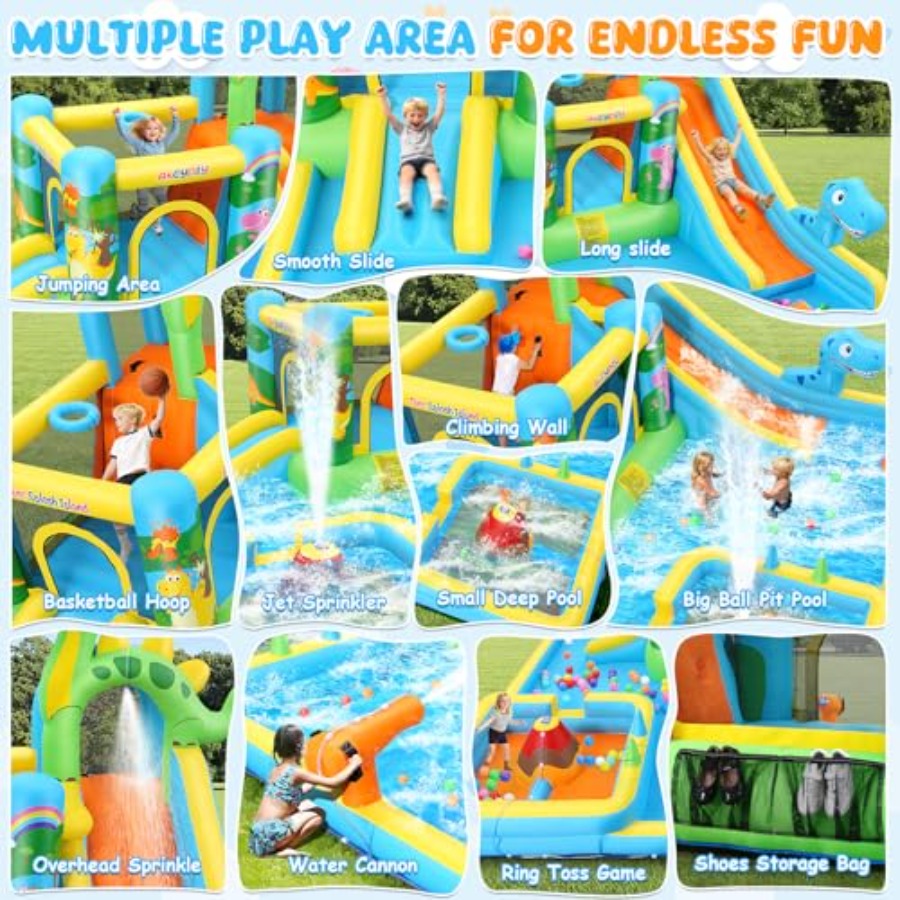 Outdoor backyard inflatable wa - đánh giá và giá Kids Outdoor House