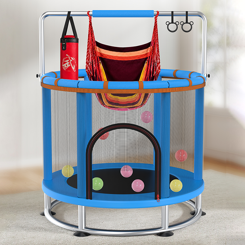Trampoline with Protective Net - đánh giá và giá Kids Outdoor Swing Set