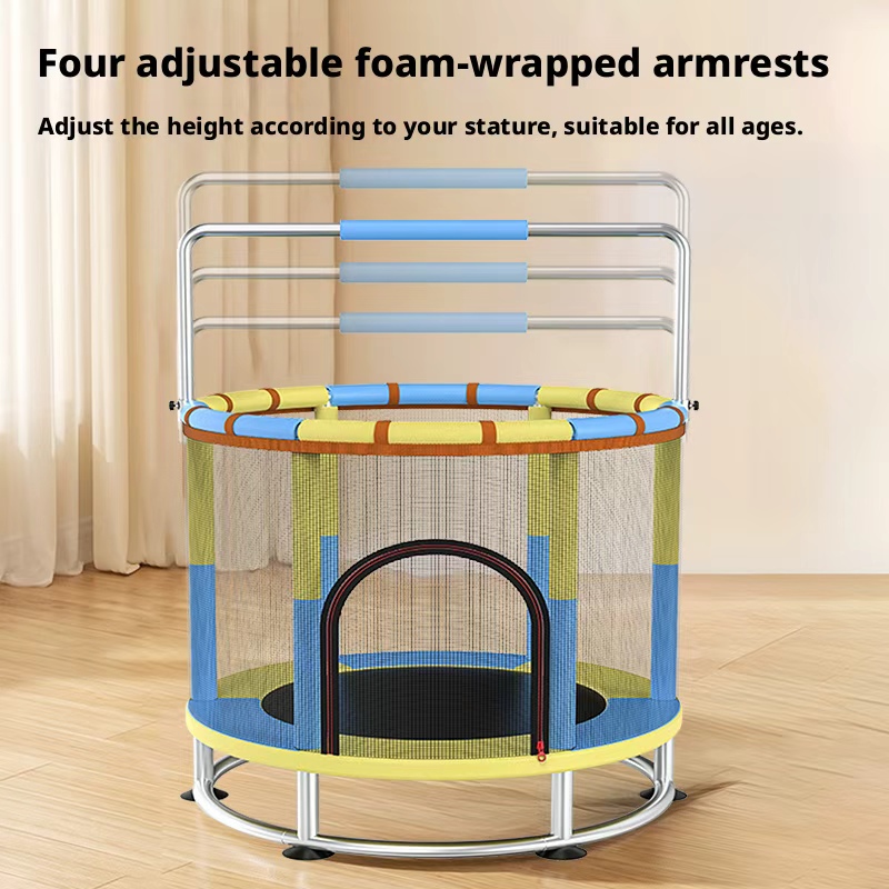Trampoline with Protective Net - đánh giá và giá Kids Outdoor Swing Set