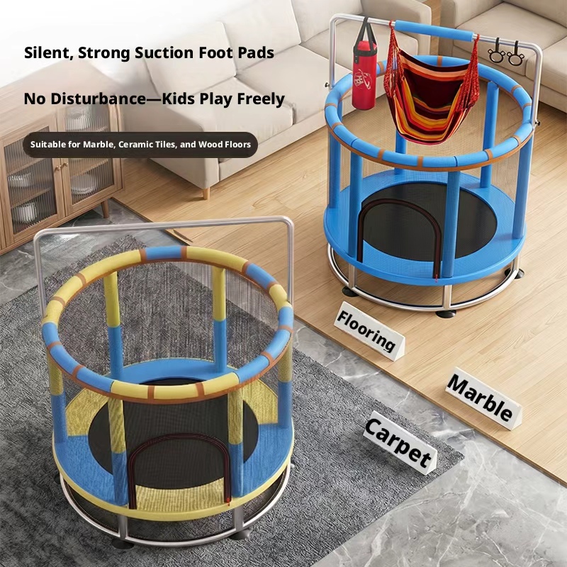 Trampoline with Protective Net - đánh giá và giá Kids Outdoor Swing Set