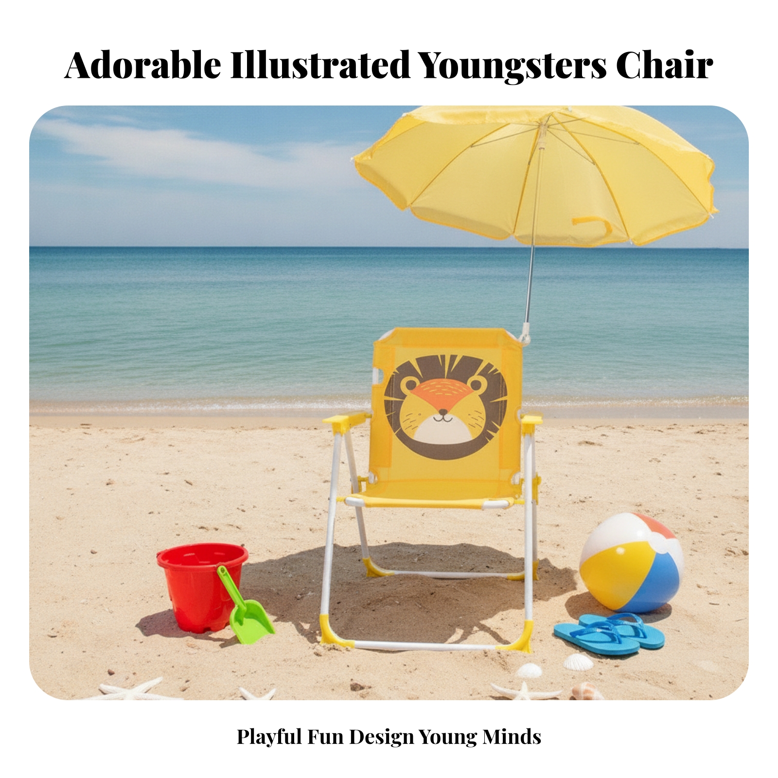 Kids Beach Chair with Umbrella - đánh giá và giá Kids Outdoor Umbrella