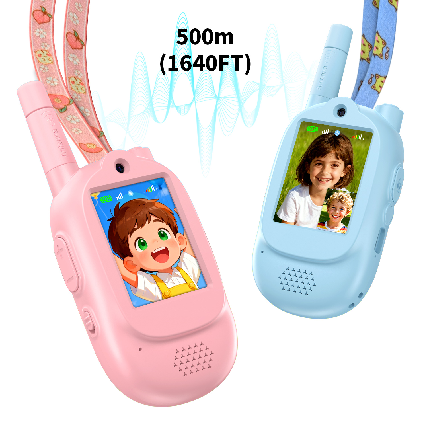 500m/1640ft Kids Video Walkie  - đánh giá và giá Kids Outdoor Voices